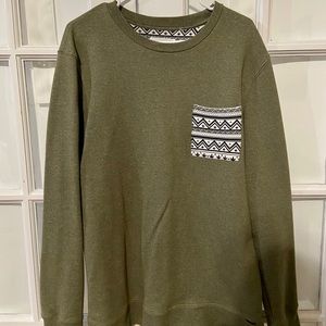 MaryJane 420 Men’s Crewneck - On The Byas (Green)